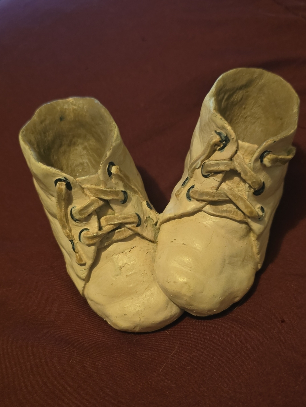 Ceramic Planter Baby Shoes